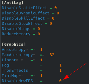 Disable New FPS