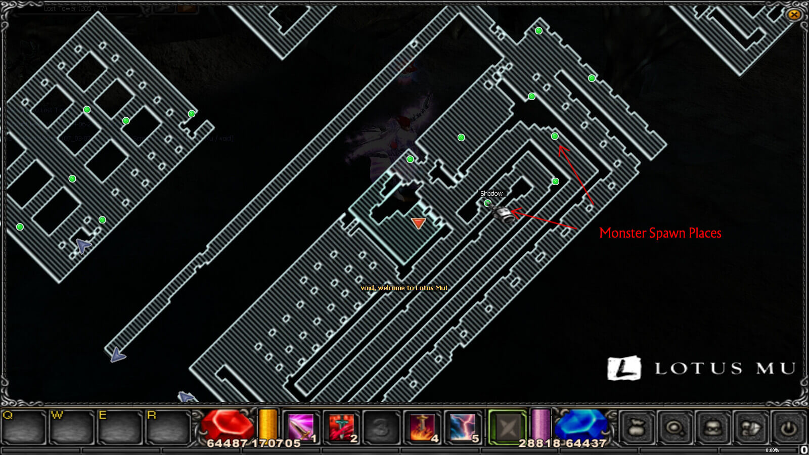 Full screen Map