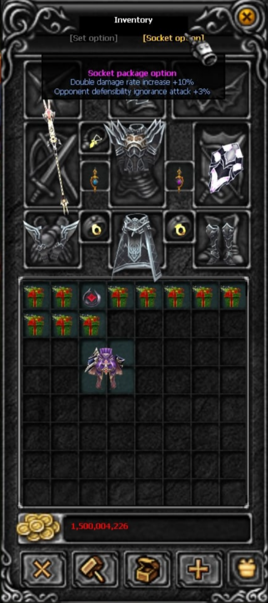 Active Socket Set Bonuses